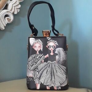& Fun and funky Battista Valli bag purse
